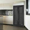 Vinotemp EL - 36TD180 Butler Series 36 - Inch Double - Door Wine Cooler, 180 Bottle Capacity, in Black - TheChefStore.Com