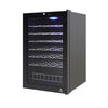 Vinotemp EL - 48TS Butler Series Single - Zone Wine Cooler, 48 Bottle Capacity, in Black - TheChefStore.Com