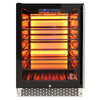 Vinotemp EL - 54BCCOMM Backlit Series Commercial Beverage Cooler, Left Hinge, 117 Can Capacity, in Black (EL - 54BCCOMM - L) - TheChefStore.Com