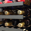 Vinotemp EL - BWC101 Butler Series Wine and Beverage Cooler, 33 Bottle and 101 12 oz Can Capacity, in Black (EL - BWC101 - 01) - TheChefStore.Com