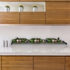 Vinotemp EP - 3DHZRACK Epicureanist Wall - Mounted Horizontal Display Wine Rack, 3 Bottles Deep, in Stainless Steel - TheChefStore.Com
