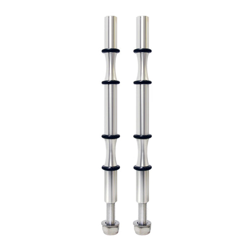 Vinotemp EP - PEG2 Epicureanist Secure Hold Wine Pegs, 2 Bottles Deep, in Satin Nickel (EP - PEG2A) - TheChefStore.Com