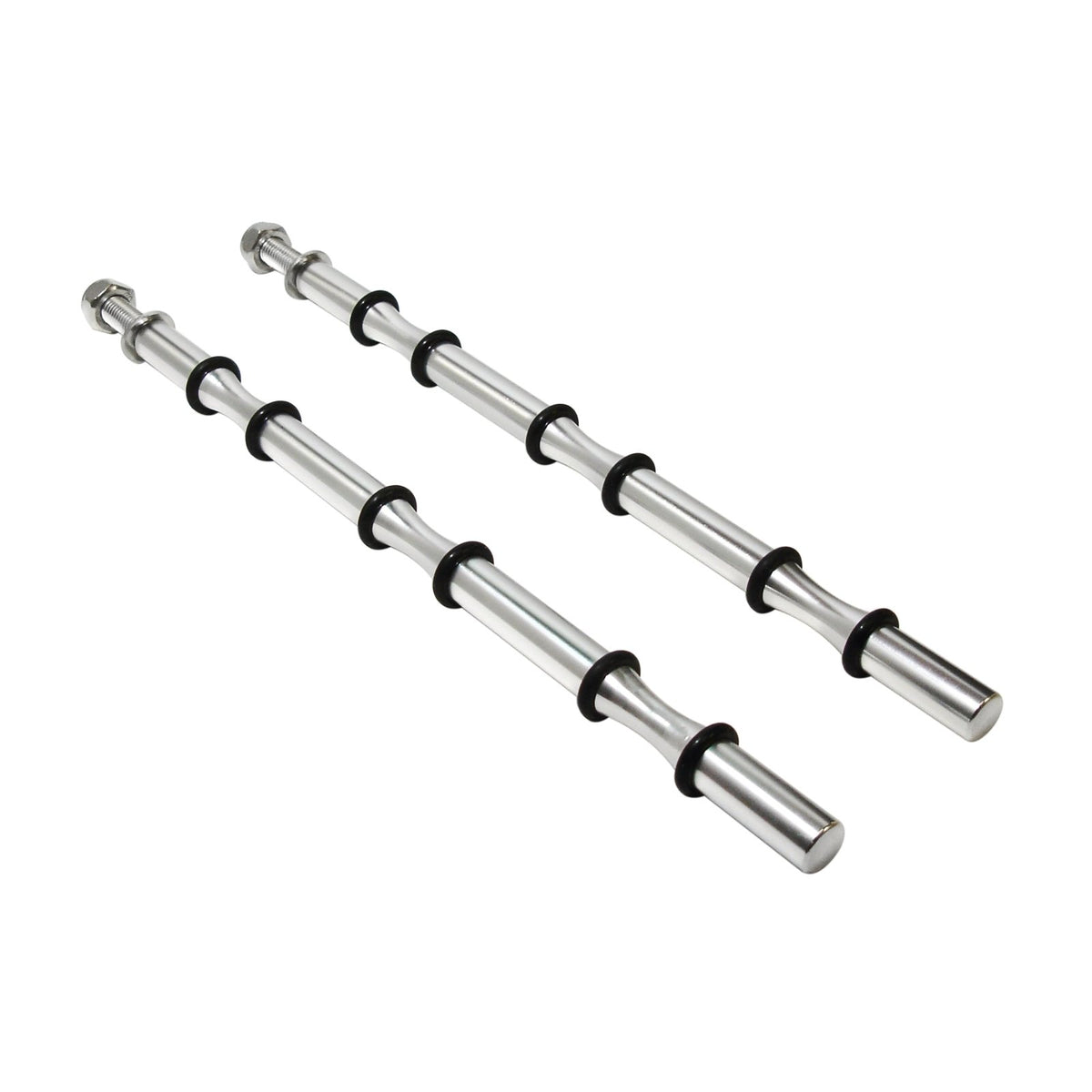 Vinotemp EP - PEG3 Epicureanist Secure Hold Wine Pegs, 3 Bottles Deep, in Satin Nickel (EP - PEG3A) - TheChefStore.Com