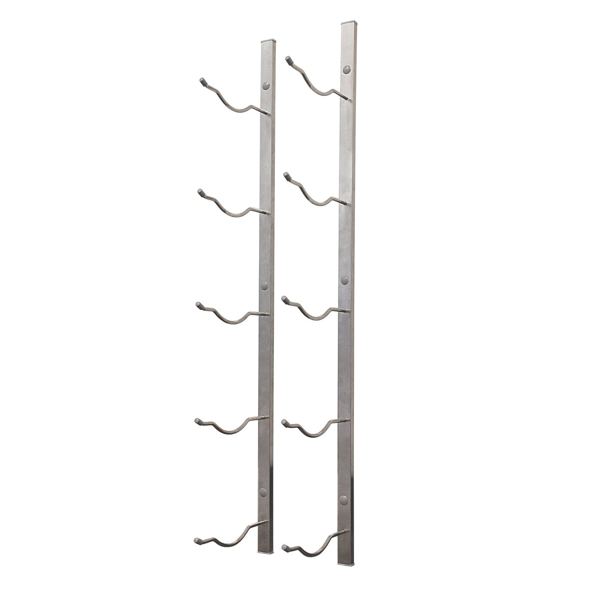 Vinotemp EP - WIRE1 Epicureanist 5 - Bottle Magnum Metal Wine Rack, 5 1/4"W x 8"D x 35 3/4"H, in Stainless Steel (EP - WIRE1MS) - TheChefStore.Com