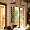 Vinotemp EP - WIRE1 Epicureanist Metal Wine Rack, 9 Bottle Capacity, in Black (EP - WIRE1B) - TheChefStore.Com