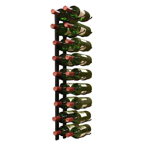 Vinotemp EP - WIRE2 Epicureanist Metal Wine Rack, 18 Bottle Capacity, in Black (EP - WIRE2B) - TheChefStore.Com