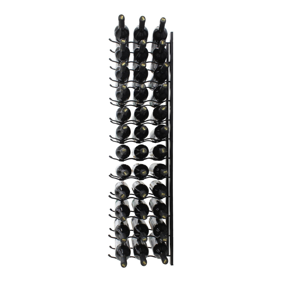 Vinotemp EP - WIRE36 Epicureanist Metal Wine Rack, 36 Bottle Capacity, in Black (EP - WIRE36B) - TheChefStore.Com