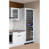 Vinotemp VT - 24PR125 Private Reserve Series Panel Ready Dual - Zone 24" Wine Cooler, 126 Bottle Capacity, in Black - TheChefStore.Com