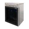 Vinotemp VT - PRWINEDIS4S WineSteward Wine Dispenser with Push Button Control, 4 Bottle Capacity, in Stainless Steel - TheChefStore.Com