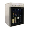 Vinotemp VT - PRWINEDIS4S WineSteward Wine Dispenser with Push Button Control, 4 Bottle Capacity, in Stainless Steel - TheChefStore.Com