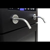 Vinotemp VT - WD002 - BLK Wine Dispenser with Drip Tray and Push Button Controls, 2 Bottle Capacity, in Black - TheChefStore.Com