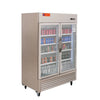 Westlake WKR - 49BG Glass Door 49 Cu.ft Stainless Steel Reach - in Upright Refrigerator - TheChefStore.Com