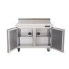 Westlake WKSR - 48B 48" Double Door Sandwich Prep Table Refrigerator, Stainless Steel - TheChefStore.Com