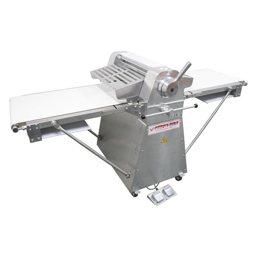 American Eagle AE-DS65L-SS Dough Sheeter Floor Type, Roller width 25 1/2", Length 118". Stainless Steel Finish - TheChefStore.Com