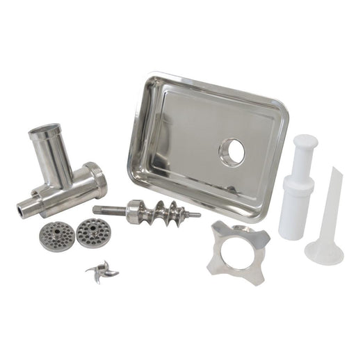 American Eagle AE-G12NH #12 Meat Grinder Attachment Kit Stainless Steel Fits #12 Hub - TheChefStore.Com