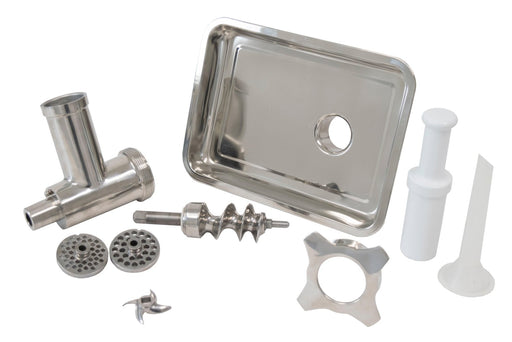 American Eagle AE-G22NH #22 Meat Grinder Attachment Kit Stainless Steel Fits #12 Hub - TheChefStore.Com