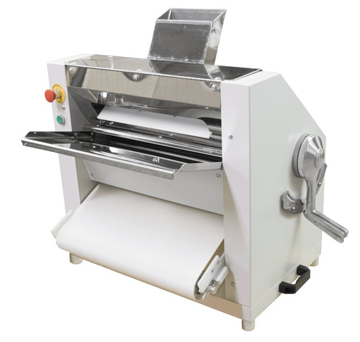 American Eagle AE-PS01 Dough Roller Bench Type, Dual Pass Roller process, Maximum up 18", 1Hp. - TheChefStore.Com