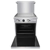 Atosa AGR-24G 24" Gas Range with 24" Griddle,, 1 20" Oven, 2 Oven Racks, Castors Included - TheChefStore.Com