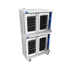 Atosa ATCO-513B-2 38.2" Double Bakery Depth Gas Convection Oven, 5 Shelves, 46,000 BTU, Legs and Castors - TheChefStore.Com