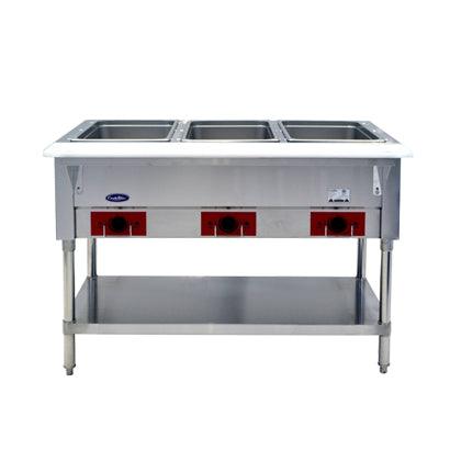 Atosa CSTEA-3C 44.13", Electric Hot Food Table, 3 Wells, Water Pans Included, 1500W, 120V - TheChefStore.Com