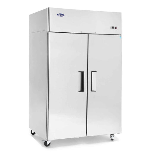 Atosa MBF8005GR Two Door 52" Upright Reach-In Refrigerator Top Mount Series - TheChefStore.Com