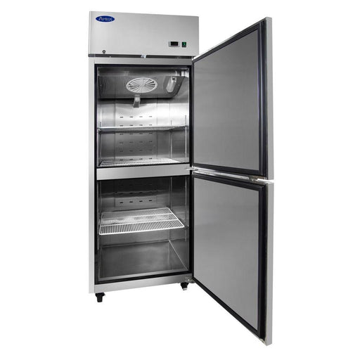 Atosa MBF8007GR Two 1/2 Door 29" Upright Reach-In Freezer Top Mount Series, Right Hinge - TheChefStore.Com