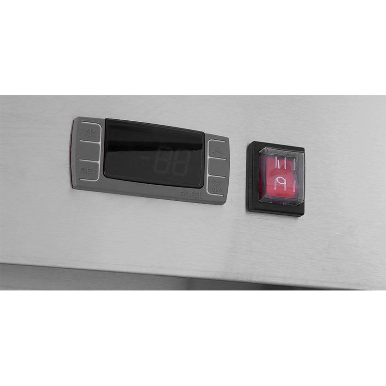 Atosa MBF8506GR Bottom Mount Slim Two Door Reach-in Refrigerator, 28.5 Cu. Ft. - TheChefStore.Com