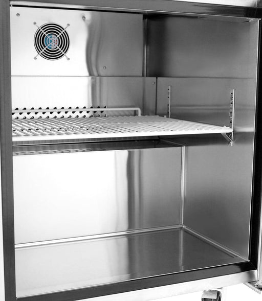 Atosa MGF8410GR 60″ Worktop Refrigerator with Backsplash - TheChefStore.Com