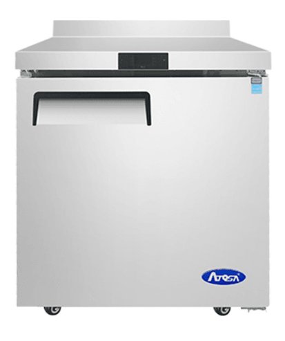 Atosa MGF8412GR 27″ Worktop Freezer with Backsplash, 7.2 Cu. Ft. - TheChefStore.Com