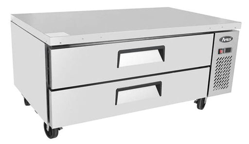 Atosa MGF8452GR 60" 2 Drawer Refrigerated Chef Base with Extended Top - TheChefStore.Com