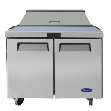 Atosa MSF3610GR 36″ Refrigerated Standard Top Sandwich Prep. Table, 8.7 Cu. Ft., 10 Pans - TheChefStore.Com