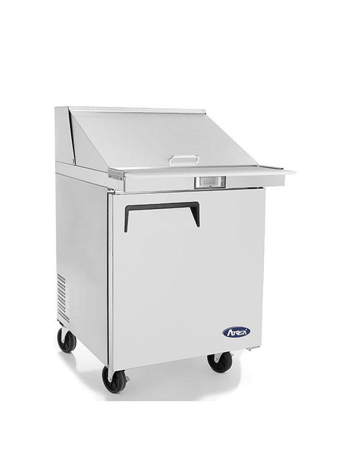 Atosa MSF8305GR 27" Mega Top Sandwich Prep Table, with 12 Stainless Steel Pans - TheChefStore.Com