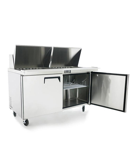 Atosa MSF8307GR 60" Mega Top Sandwich Prep Table, with 24 Stainless Steel Pans - TheChefStore.Com