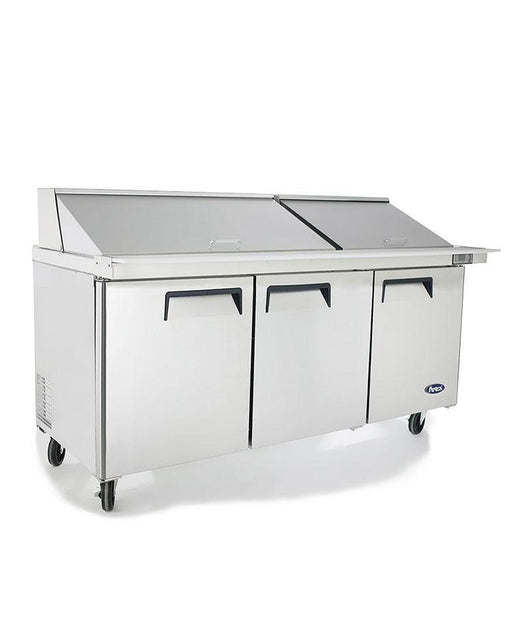 Atosa MSF8308GR 72" Mega Top Sandwich Prep Table, with 30 Stainless Steel Pans - TheChefStore.Com
