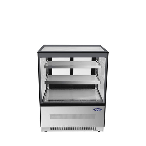 Atosa RDCS-35 35" Floor Model Refrigerated Square Display Cases, 10.9 cu. ft. - TheChefStore.Com