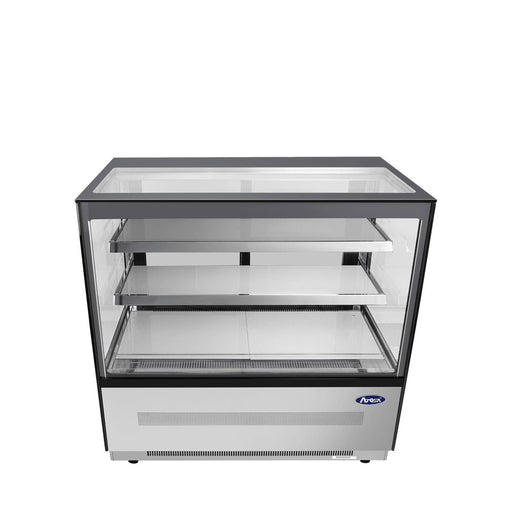 Atosa RDCS-48 48" Floor Model Refrigerated Square Display Cases, 15.1 cu. ft. - TheChefStore.Com