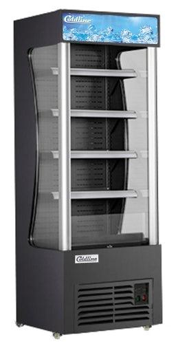 Coldline AOC-28-B 28" Open Air Refrigerated Display Merchandiser, Black - TheChefStore.Com