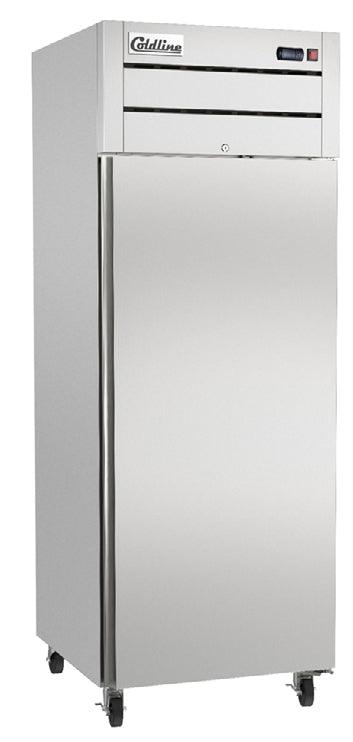 Coldline C-1RR-TM 29" Reach-In Refrigerator, Top Mount, Stainless Steel Interior & Exterior, 21.68 Cu. Ft. - TheChefStore.Com