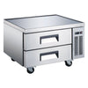 Coldline CB36 36" 2 Drawer Stainless Steel Refrigerated Chef Base - TheChefStore.Com