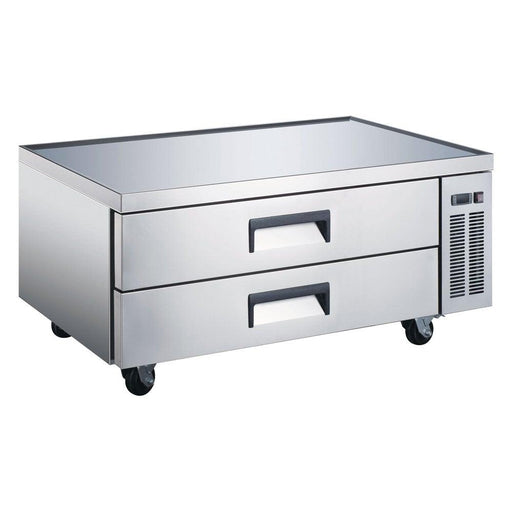 Coldline CB48 48" 2 Drawer Stainless Steel Refrigerated Chef Base - TheChefStore.Com