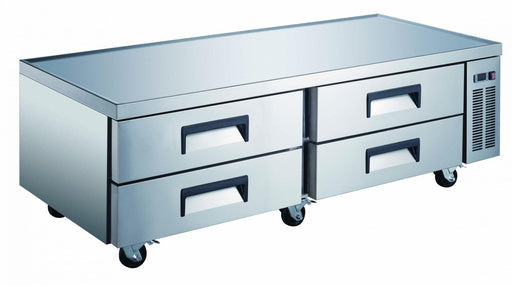 Coldline CB84 84” 4 Drawer Refrigerated Chef Base - TheChefStore.Com