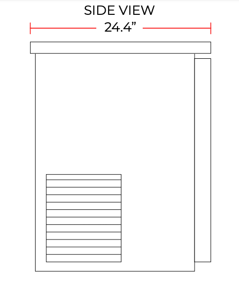 Coldline CBB-60G-SL 60" Refrigerated Narrow Black Sliding Glass Door Back Bar Cooler - TheChefStore.Com