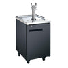 Coldline CDD-1 24″ Refrigerated Direct Draw Beer Dispenser with 1 Spout, 6.5 Cu. Ft. - TheChefStore.Com