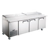 Coldline CPT-92 92" Refrigerated Pizza Prep Table, 12 Pans - TheChefStore.Com