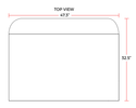 Coldline DC48-B 48" Black Curved Glass Refrigerated Deli Display Case - TheChefStore.Com