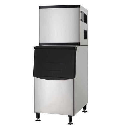 Coldline ICE400M-HA 22" 400 lb. Ice Machine Air Cooled Half Cube Modular with Bin - TheChefStore.Com