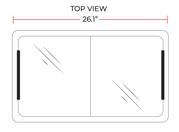 Coldline RI160 26" Flat Sliding Glass Top Lid Chest Freezer, 5.5 Cu. Ft. - TheChefStore.Com