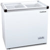 Coldline SD180 34" Flat Glass Top Display Ice Cream Freezer with 1 Basket, ETL - TheChefStore.Com