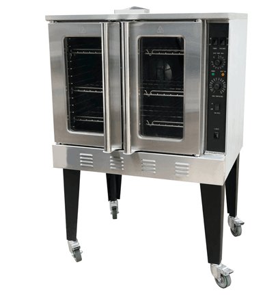 Cookline CC100 38" Gas Single Deck Full-Size Convection Oven, 54,000 BTU - TheChefStore.Com