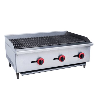Cookline CCB-36 36" Gas Countertop Radiant Charbroiler - TheChefStore.Com